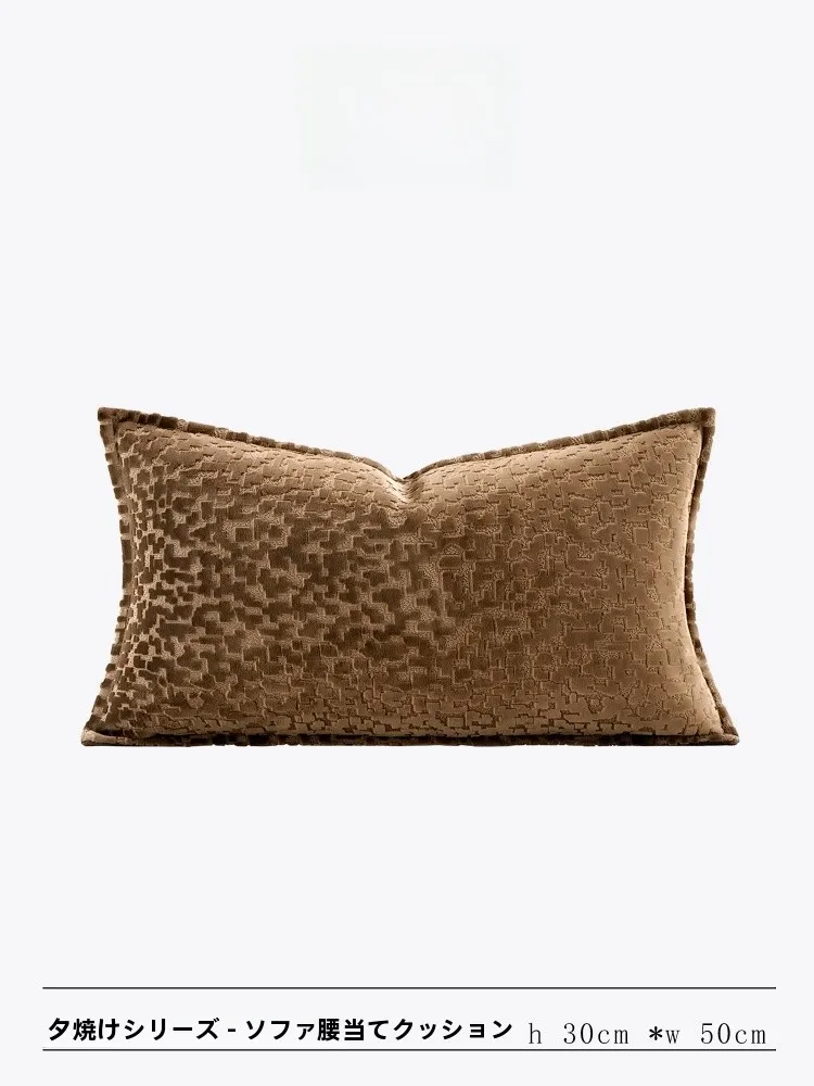 cuscino-borlos-ele-marrone-con-motivo-geometrico-imbottitura-per-divano-moderno-e-semplice-in-piuma-d'oca-decorazione-per-soggiorno