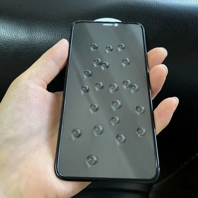 2 قطعة وسادة هوائية كاملة ثلاثية الأبعاد حافة ممتص الصدمات من الزجاج المقسى لهاتف iPhone XR X XS 11 12 13 mini 14 15 16E 16 17 Pro MAX Plus SE واقي للشاشة