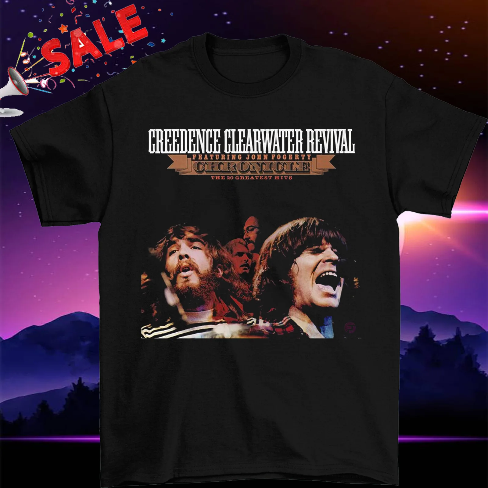 

Creedence Clearwater Revival T-Shirt Rock and Roll Music EL367