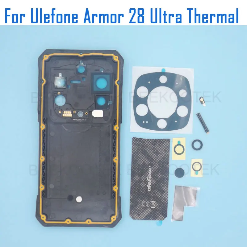 New Ulefone Armor 28 Ultra Thermal Battery Cover Back Cover With Thermal Imaging Infrared Pass Lens For Ulefone Armor 28 Ultra
