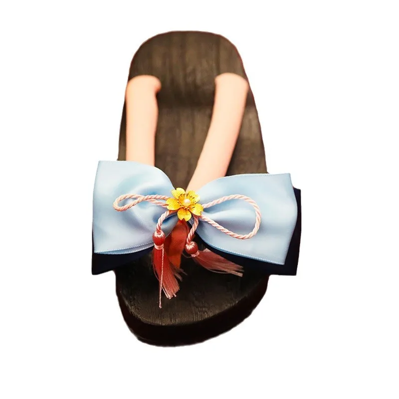 Kamisato Ayaka cos Shoes Genshin Impact cosplay Game Characters Clogs Accessories Slippers Halloween Summer Daily