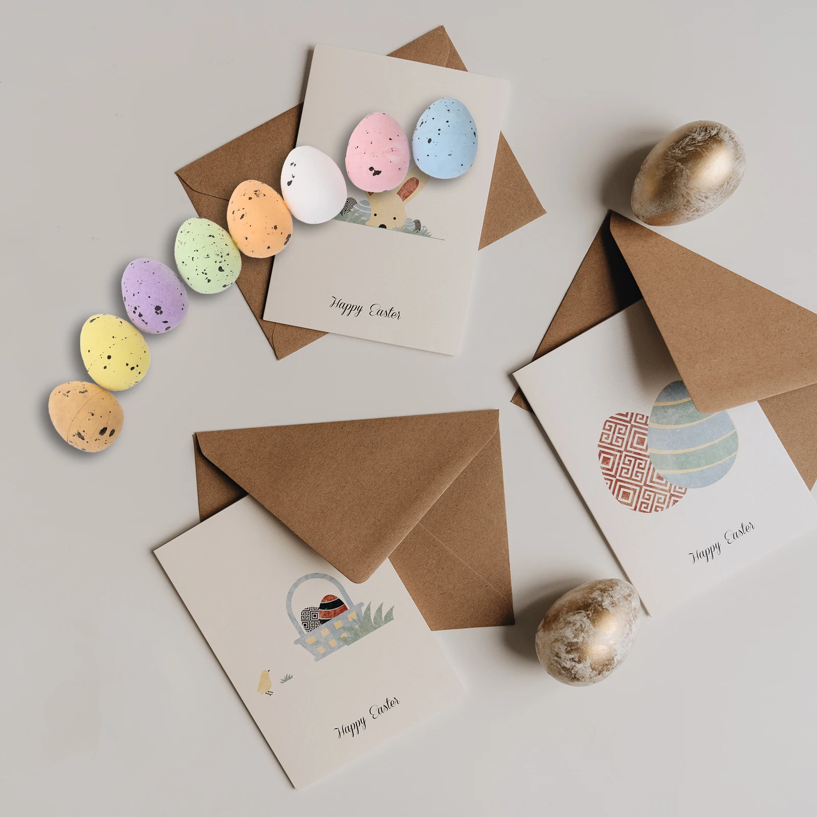 Oeufs de Simulation colorés 1 8cm, 100 pièces, mousse décorative, décorations de fête de pâques, Mini modèle d'œuf, fournitures artisanales Montessori