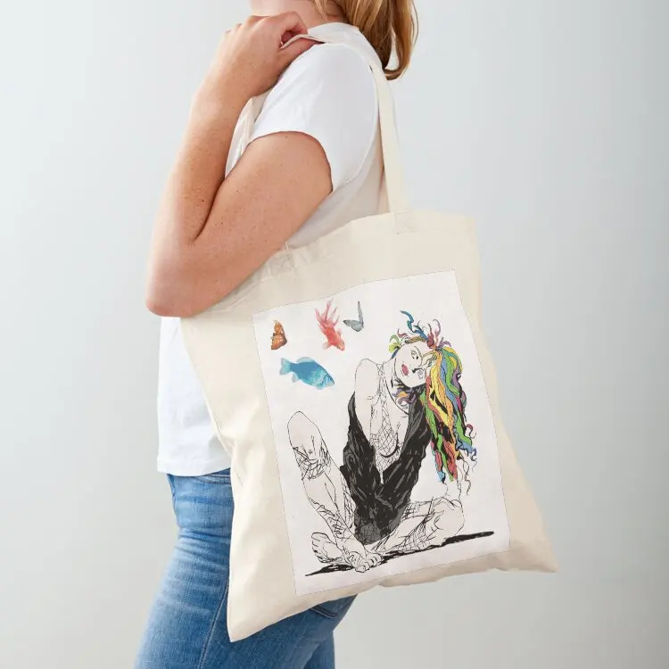 

Delirium The Sandman Vertigo Comics Tote Bag tote bags men cute tote bag Portable shopping bag Women's shopping