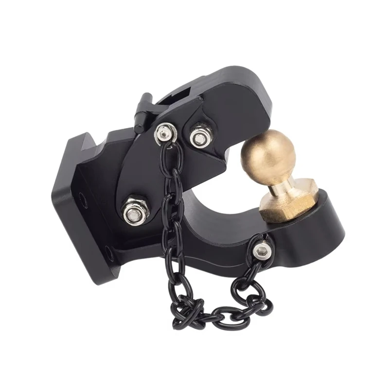 Crochet de remorque de remorquage de pare-chocs arrière pour Axial SCX6 JLU 1/6 RC, pièces de mise à niveau de voiture sur chenilles-SPMI