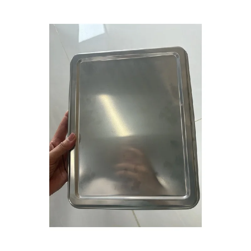 304 Stainless Steel Rectangle divided five part food tray 0.4 0.5 0.6mm  Making Machine with Whole Production Line