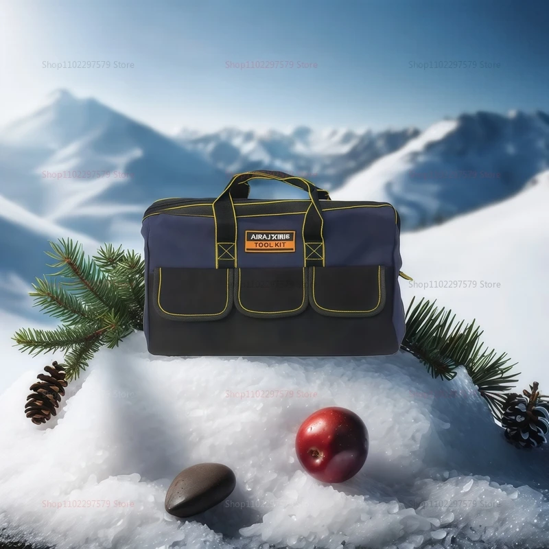 16in 18in 전기 도구 가방 방수 헤비 듀티 1680D 옥스포드 천 건설 워크샵 차고용 멀티 포켓 보관 가방