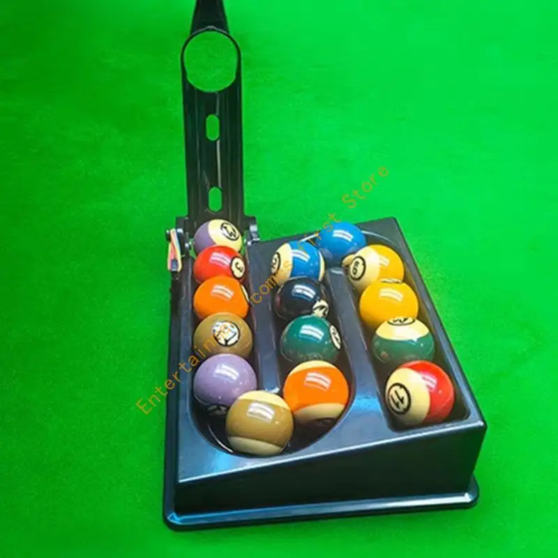 Pool Ball Rack Training Accessory For Accurate Ball Positioning Repeated Drills 55KD