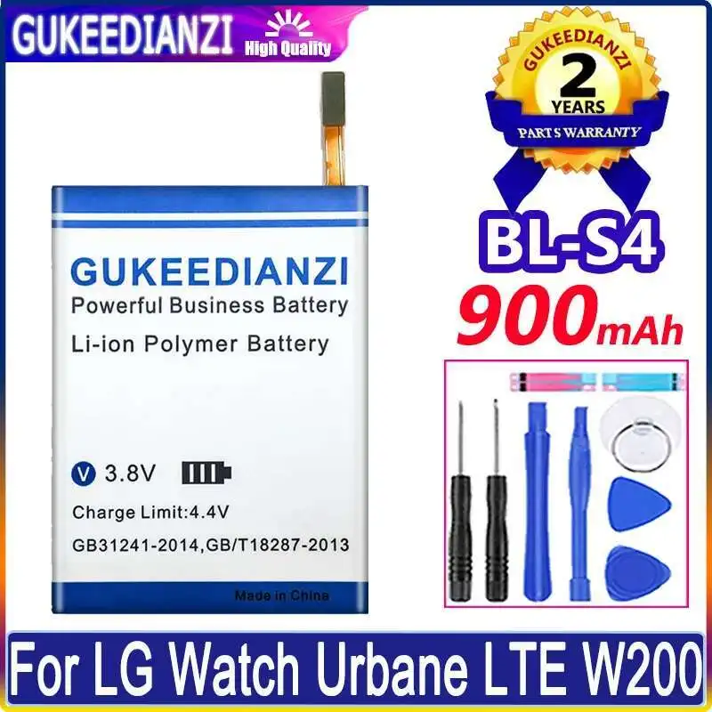 

Для LG Watch Urbane Lte W200 900 мАч надежная сменная батарея BL-S4