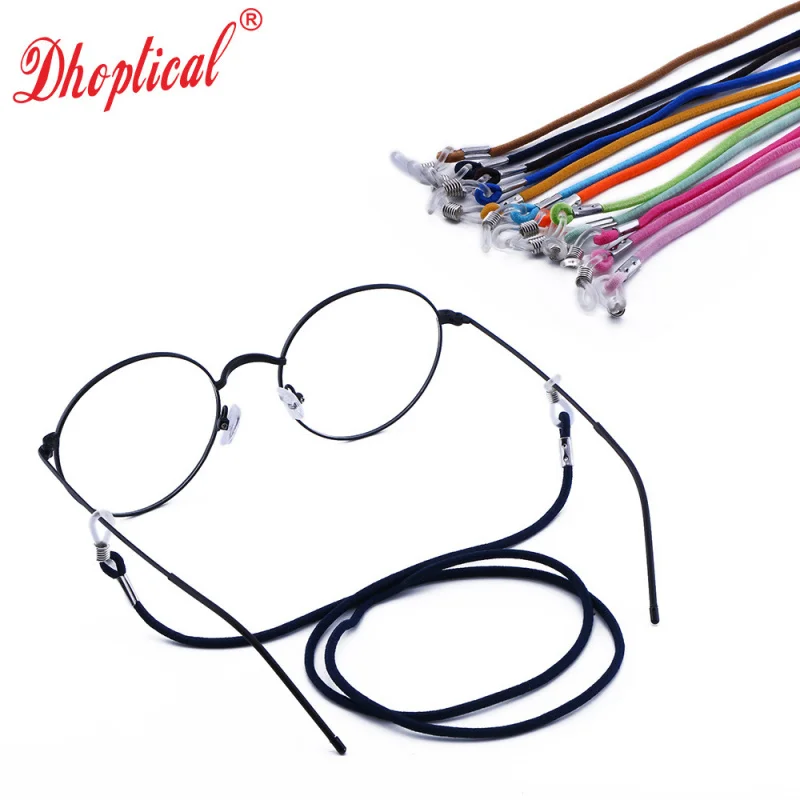 12Pcs Eyeglasses Chain Nylon Glasses Cord，Adult Elastic String，Reading Glasses Sunglasses strap By Dhoptical