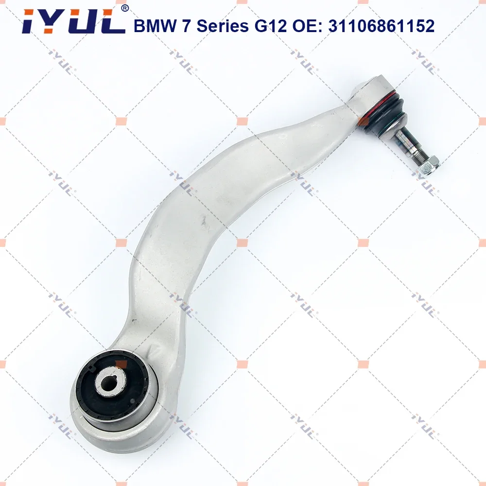 IYUL A Pair Front Lower Suspension Control Arm Curve For BMW 7 Series G11/G12  6 Series G32 31106861151 31106861152