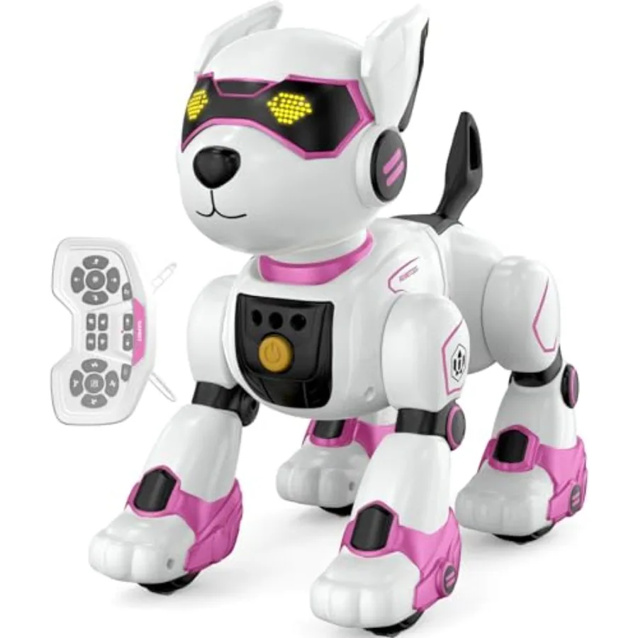

Robot Dog for Remote Control Dog with Voice Touch Interaction and lmitation Show Programmable Gesture Sensing Dog Robot Singing