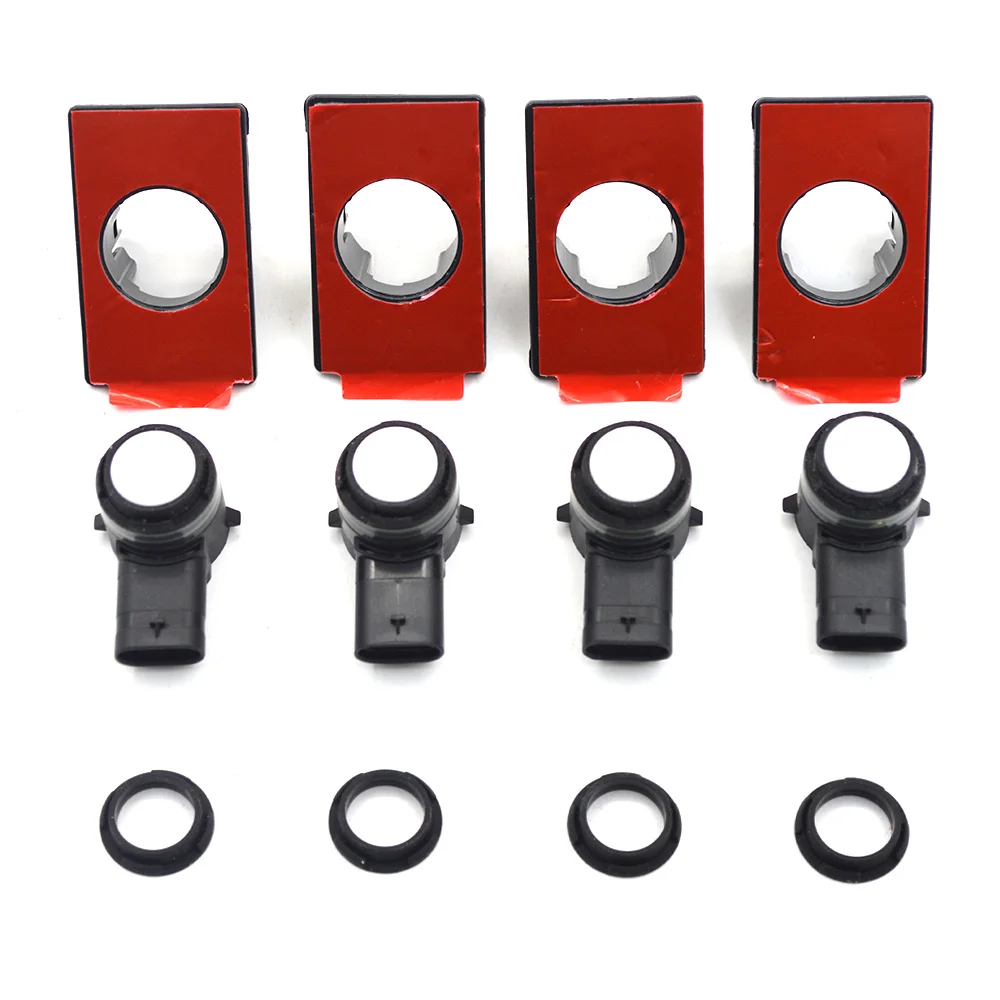 4 pcs Parking Reversing radar Sensor with Sealing Ring holder For VW Golf 5 6 MK6 7 MK7 Jetta 5 6 PASSAT CC 34D 919 275 A