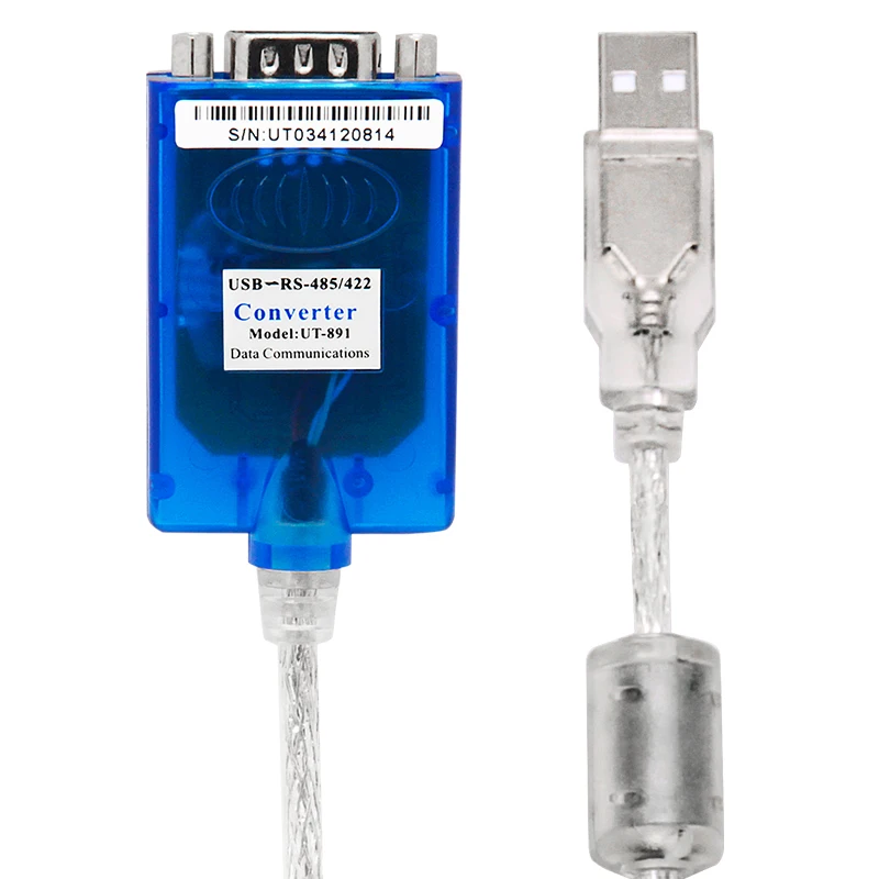 UOTEK USB 2.0 auf RS-485/RS422 Kabel DB9 Adapter Hochwertiges RS485 RS422 Kommunikationskabel Akzeptieren Sie die Anpassung UT-891