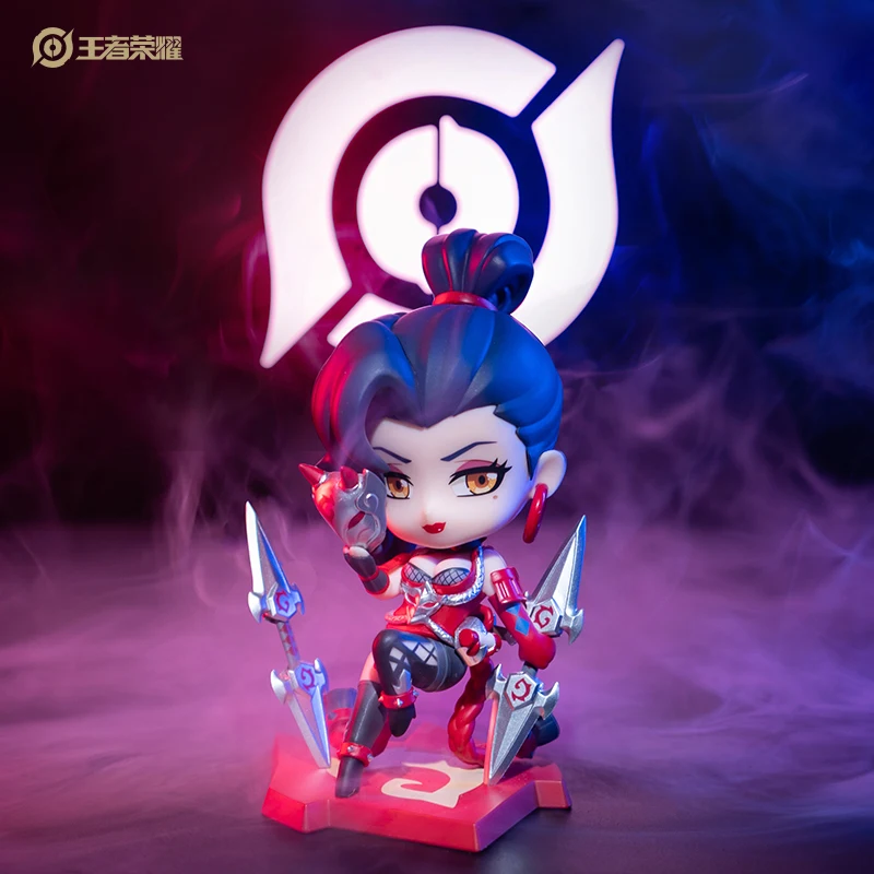 

Kings of Glory The Blade of Belief Ake Version Q Home Game Anime Character Peripheral Decoration Dolls Anime Character Toys