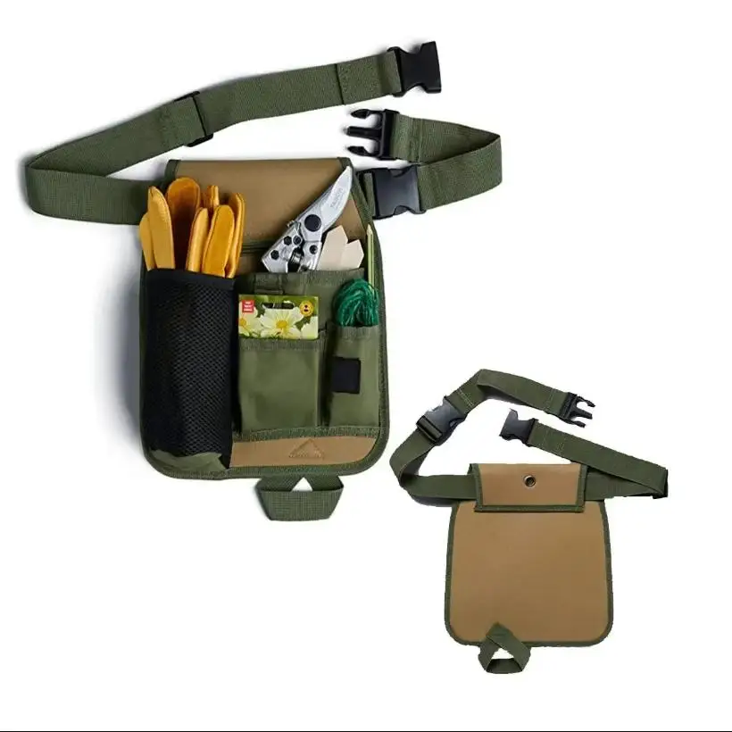 Organizer Bag Multi-functional Electrician Tools Portable Waist Pack with Multiple Compartments for Hand Tools Accessories