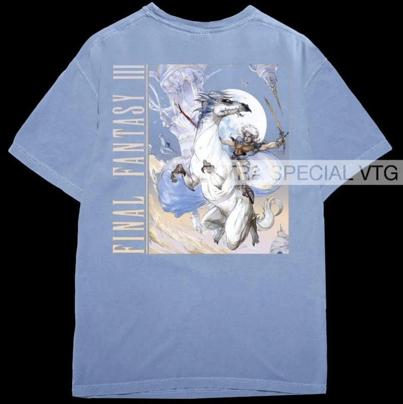 

00012466#A-Final Fantasy III Shirt | Back Print