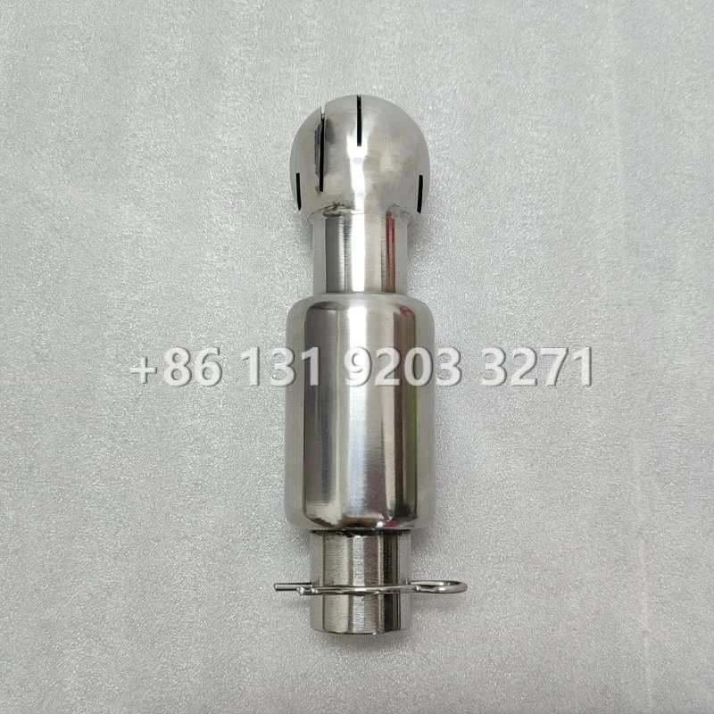 New Sprayers 19mm 25mm 32mm 38mm 51mm SS304 360degree Rotating Tank Cleaning CIP Nozzle Rotary Spray Cleaning CIP Ball for Tank