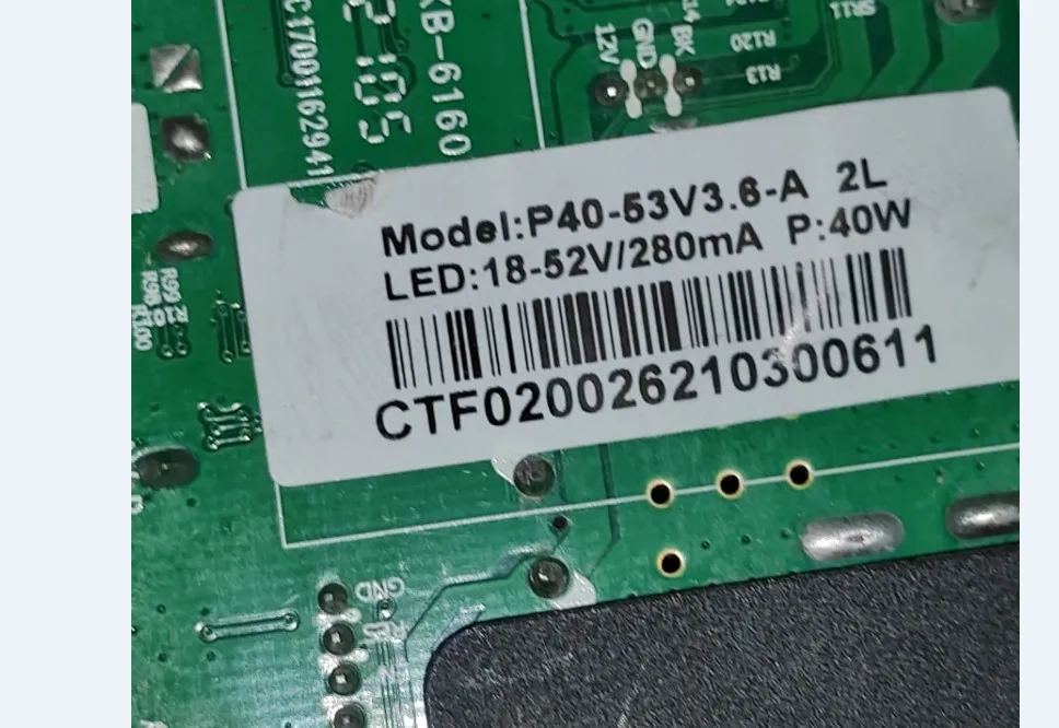 Freies verschiffen!! P40-53V 3,6 Drei in einem TV motherboard kompatibel mit verschiedenen bildschirme