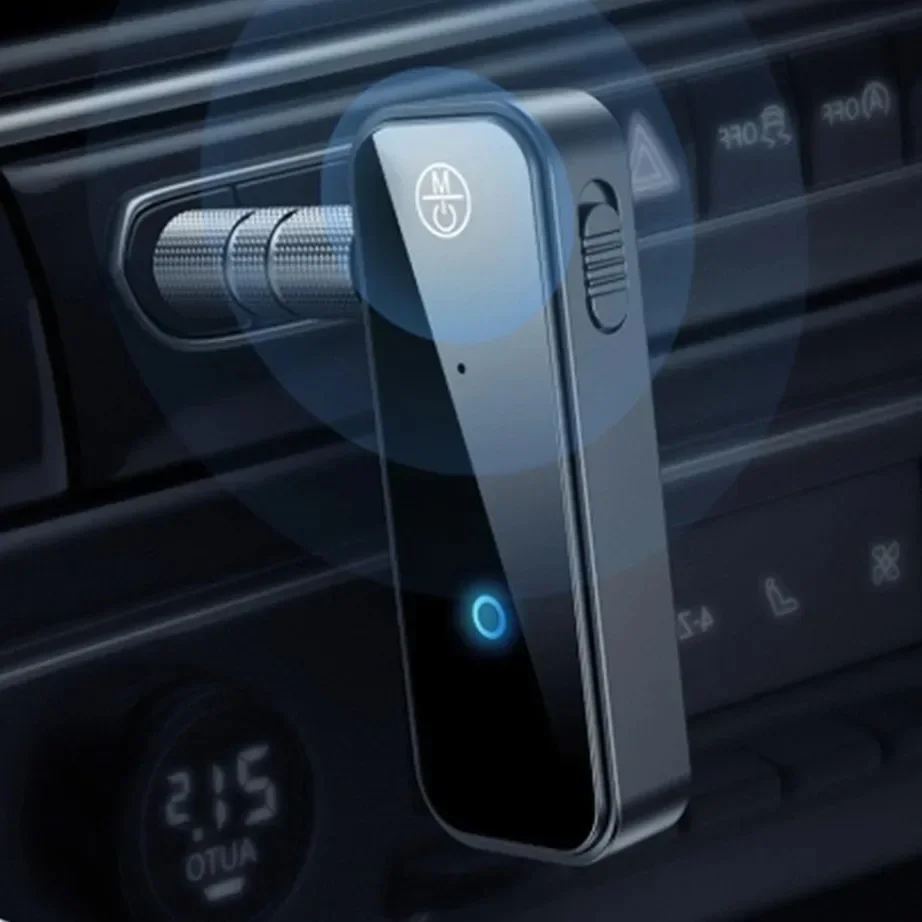 Bluetooth 5.0 Transmitter Receiver 2 in 1 Wireless Adapter C28 for Car PC 3.5mm AUX Audio Jack Handsfree Stereo Music Dongle