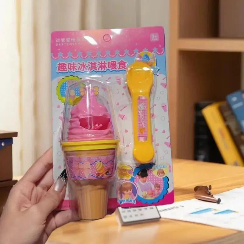 

Ice Cream and Pudding Included - Little Bear Bento Food Pretend Play Set