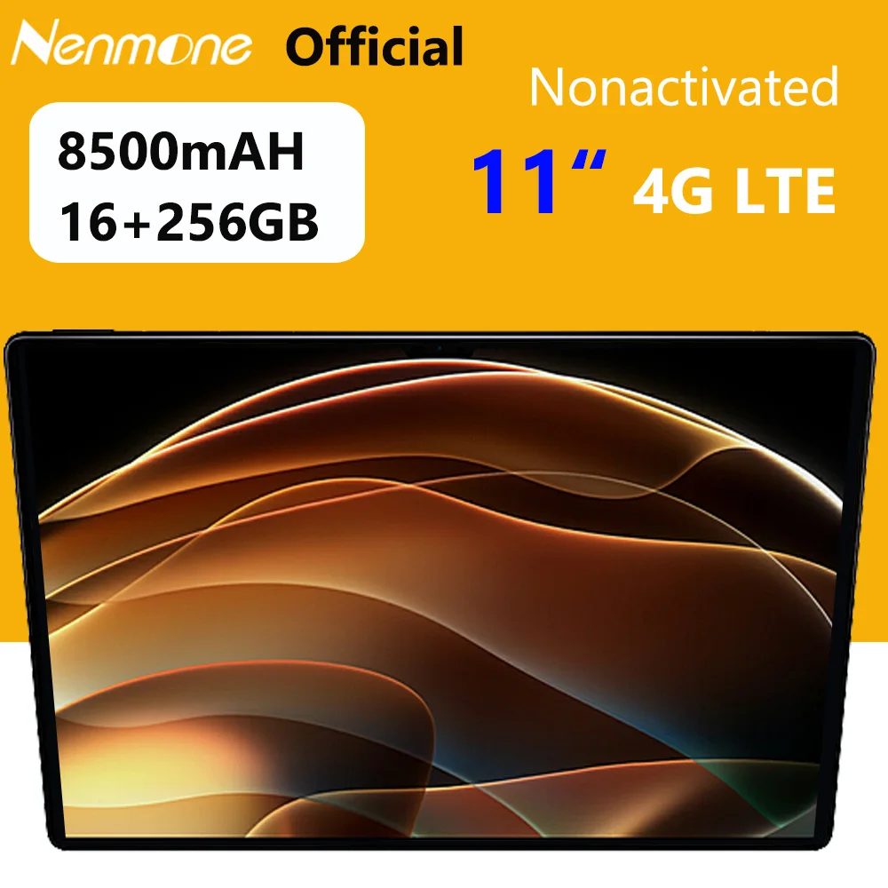

Original Nenmone Q11 Pad 2025 4G Tablet - 11 inch Unisoc T616 Octa Core 5G WIFI 16GB 128GB/256GB Android 15 Google Play 8500mAH