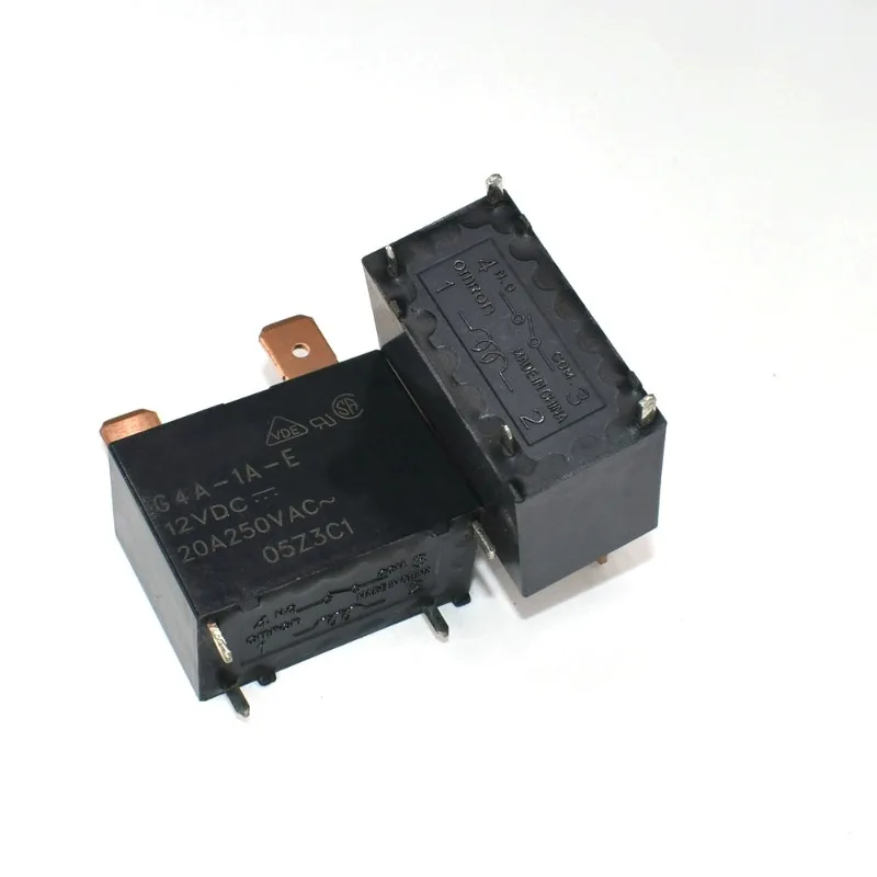OEM 1pcs/lot G4A-1A-E 12VDC 24VDC 4pins Relay for water heater and air conditioning motherboard