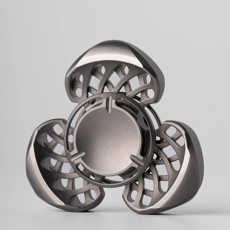 ZacLab Titanium Alloy Stone Wash Fingertip Gyroscope EDC Stress Relief Toy ADHD Tool Adult Anxiety Relief and Relaxation Toys