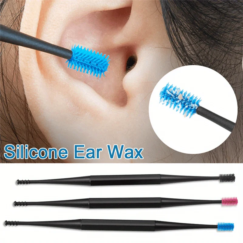 5pcs Soft Double-Ended Earpick • Eliminate Ear Wax Build-Up Instantly