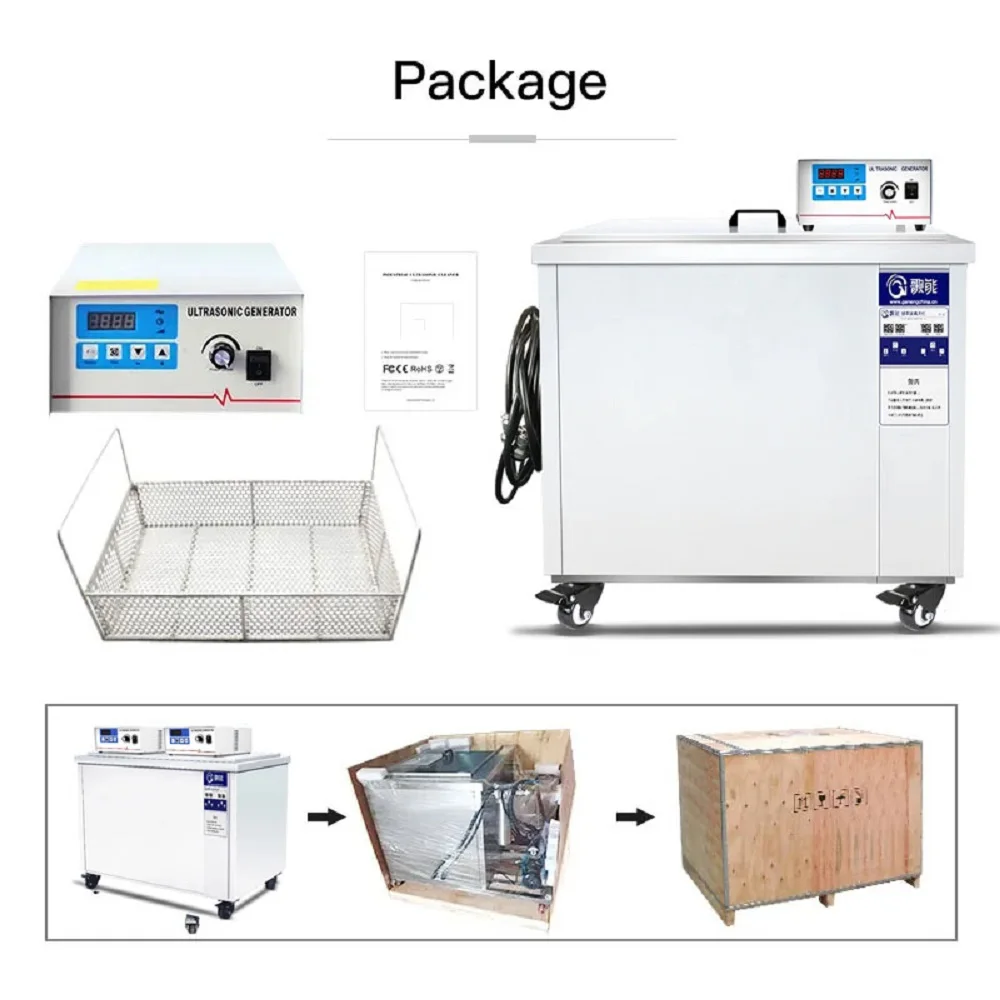 GENENG 61L/88L/175L/360L ультразвуковой очиститель диапазон вытяжки фильтр чистая форма двигателя DPF обезжириватель масла металлический ультразвуковой очиститель ванна b