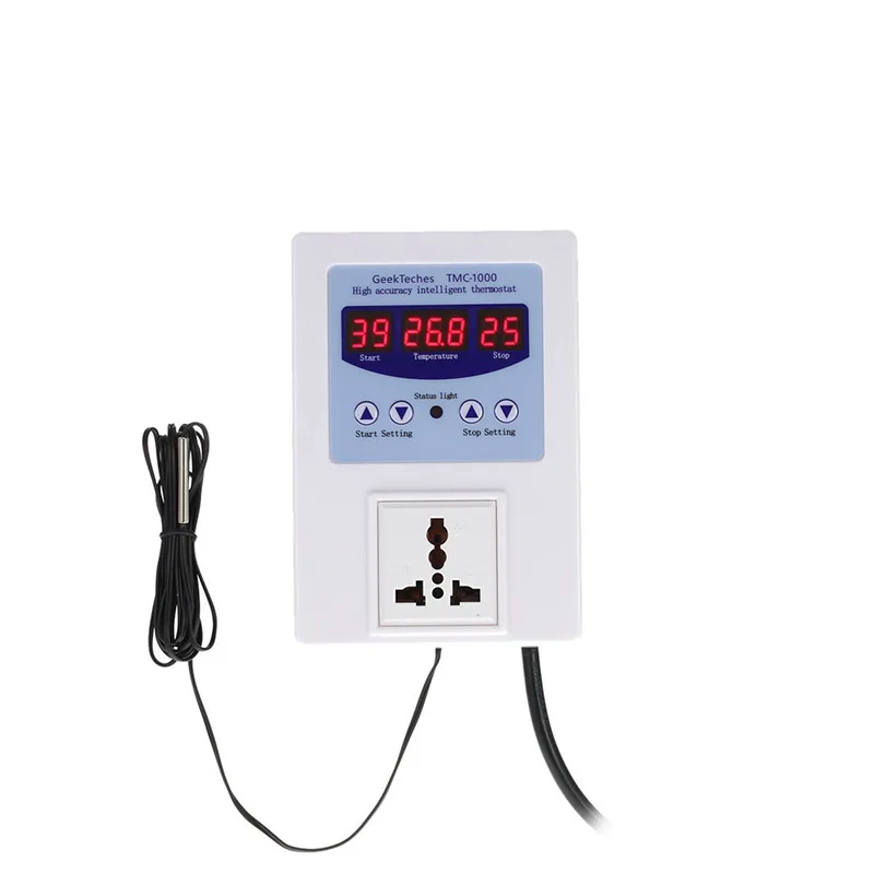 

TMC-1000 Intelligent Digital Temperature Controller Temperature Socket LED Display Control