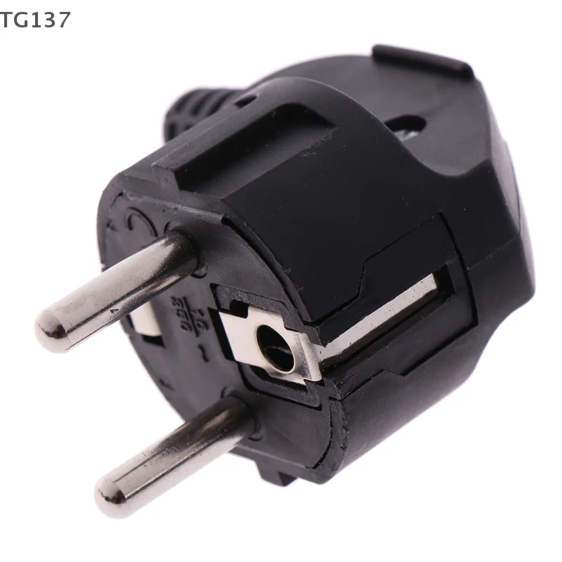 1Pcs 16A 250V Eu AC Power Adapter Socket with Detachable Electrical Connector Cable - Standard Electrical Socket