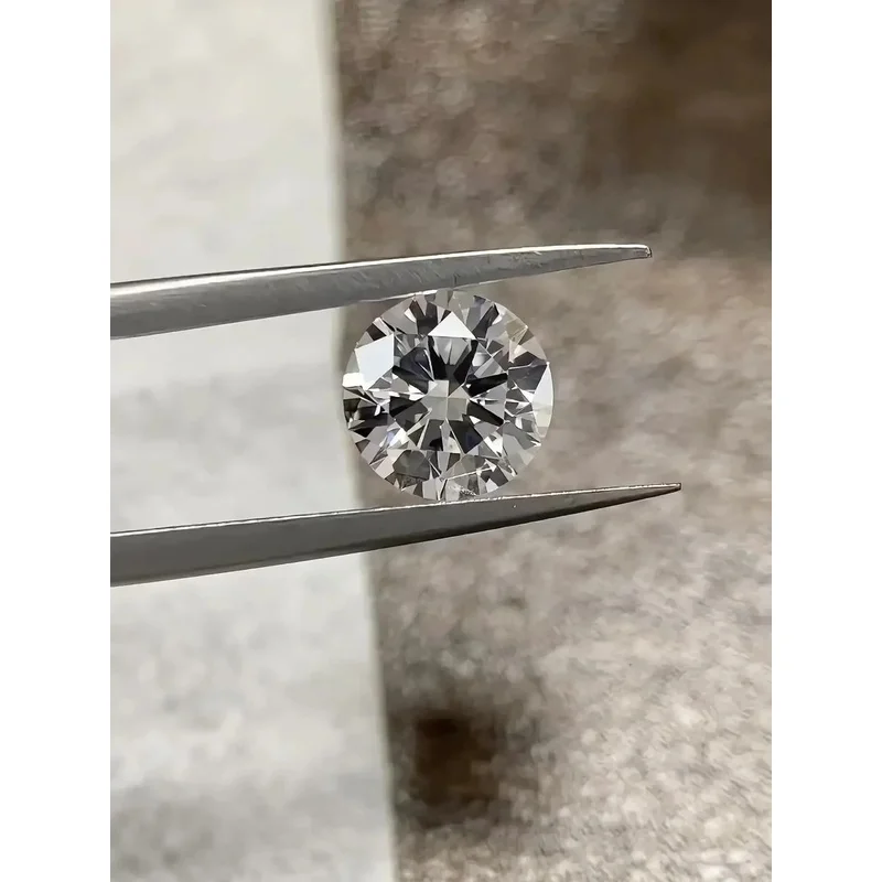 Lab Grown White Round Diamond 08mm to 32mm VVS DEF Color Loose Certified by IGI for Jewelry Making and Custom Ring Settings