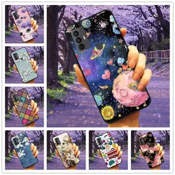3D Funda For TCL 30 SE Case 305 Relief Emboss Silicone Soft Phone Cover For TCL 30SE 30E 306 Coque Capa for TCL305 TCL306 Cute
