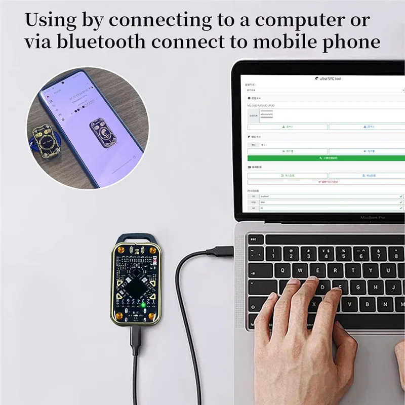 

【Fast-Sale】RFID Writer Copier Duplicator Full Function RFID Reader Writer Emulator Smart Card Multiple ID IC Cards Replacement