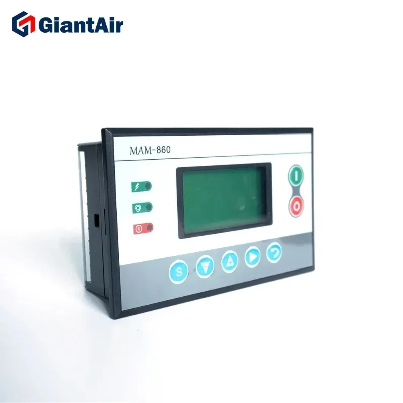 GiantAir PLC Screw Air Compressor Electronic Controller Panel MAM860 MAM 860 air compressor control panel