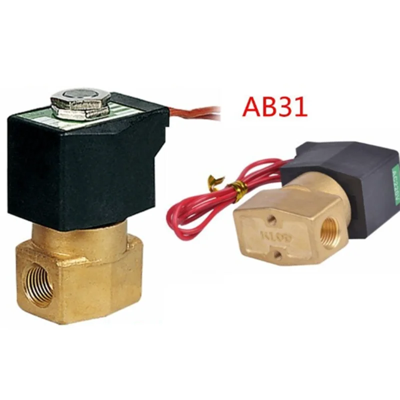 The manufacturer specializes in producing AB31 AB41 series normally closed direct acting fluid solenoid valves