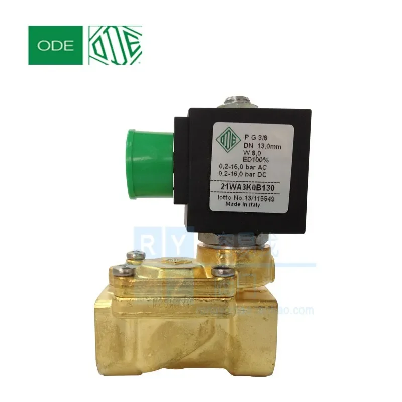 

Итальянский электромагнитный клапан ODE 21WA3K0B130 нормально закрытый электромагнитный клапан прямого действия Dn10 3 точки