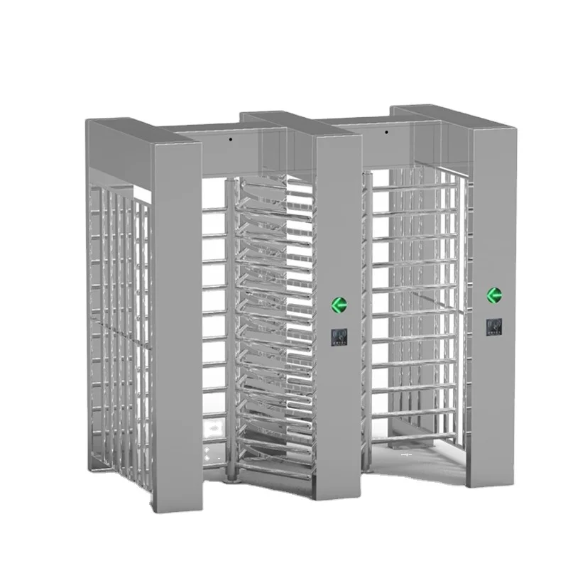 

Turnstile for Access Control System Made in China With Factory Price Full Height Turnstyle Face Recognition Flap Gate Barrier