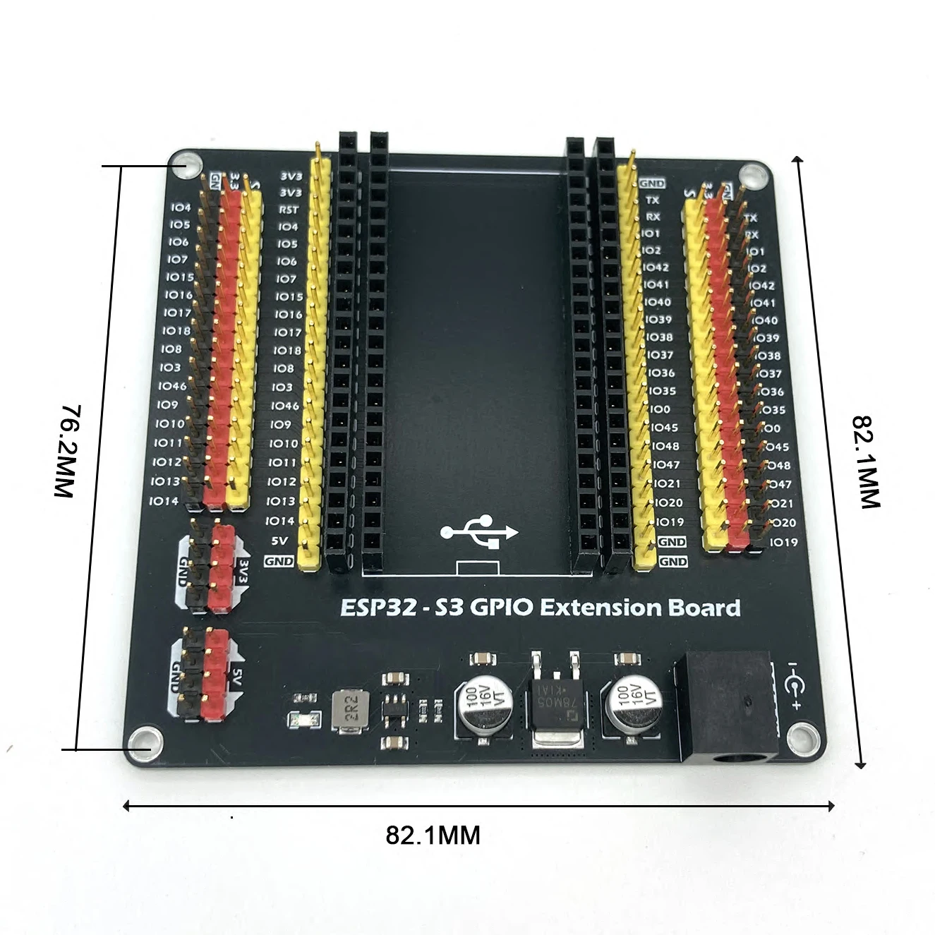 ESP32-S3 Wifi BT Modul Entwicklungsboard 44Pin Typ-C für Arduino IDE ESP32-S3-WROOM1 N16R8 N8R2 ESP32 S3 16 MB Flash 8 MB PSRAM