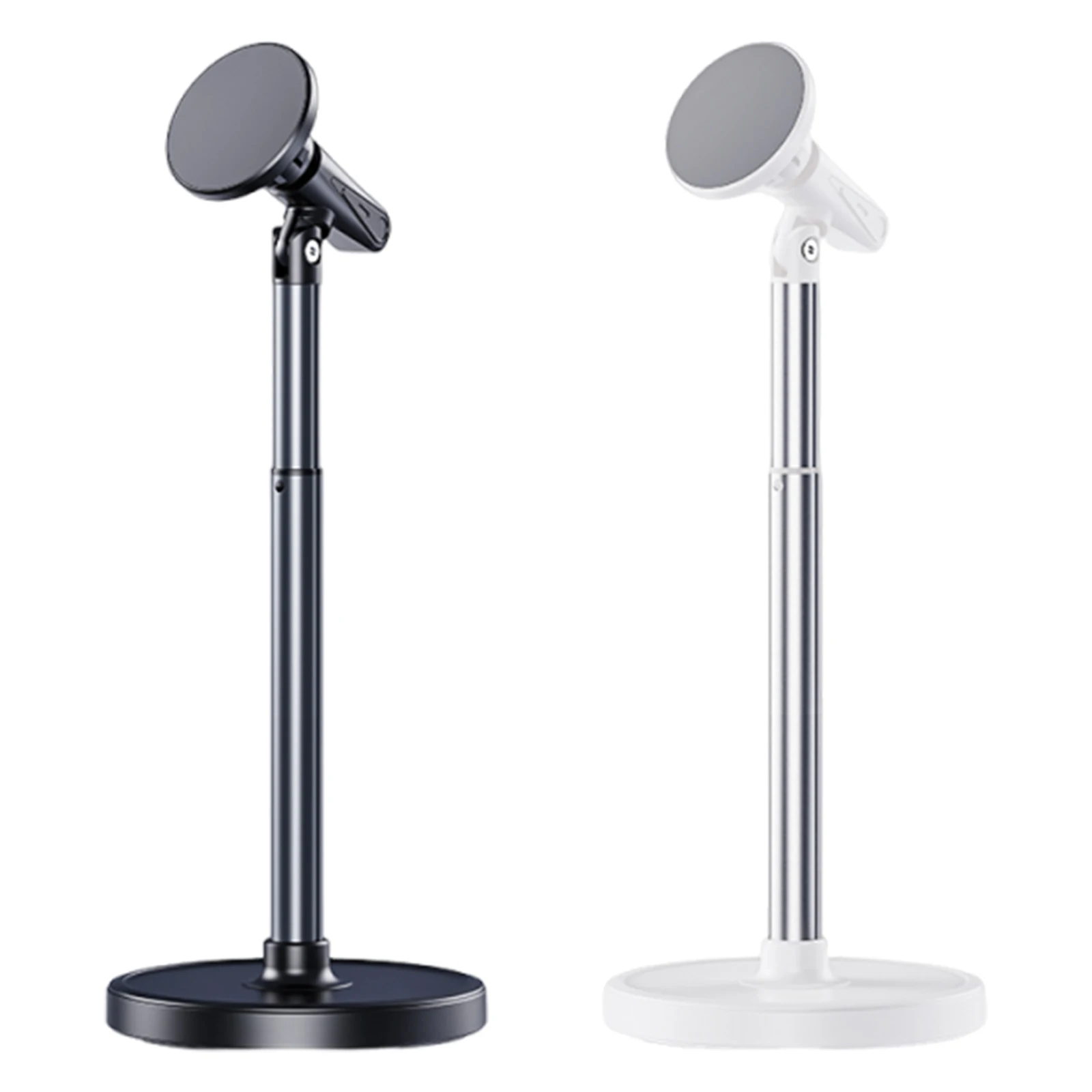 

Magnetic Smartphone Holder 360 Rotating Cell Phone Holder Height Adjustable Office Desk Accessories for iPhone 17 16 15 14