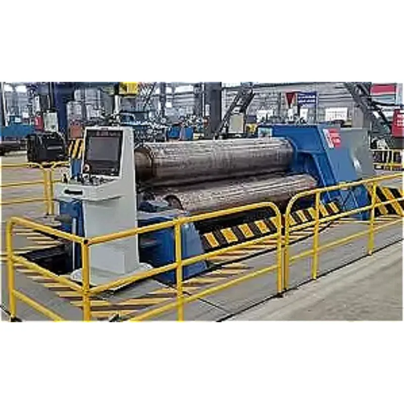 Four Roll Bending Machine Automatic Steel Plate Rolling Forming Machine Customized Cone For Aerospace Fuselage Section Tank