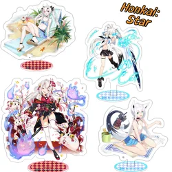 15CM Anime Model Cutey Figure Hololive Vtuber Acrylic Usada Pekora Uruha Rushia Hosimati Suisei Inugami Korone Bags Stand Gift