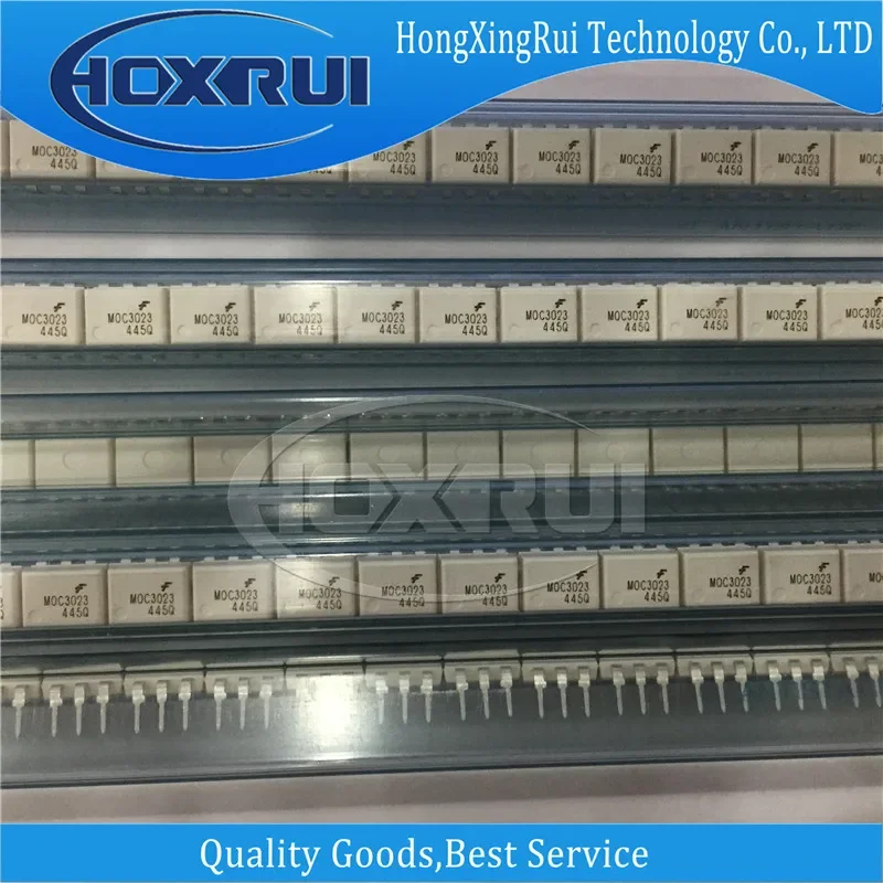 

1 piece，MOC3023M DIP-6 MOC3023 Optocoupler, Triac Output, Random Phase, 5.3kV, 400V, Non-Zero Crossing,