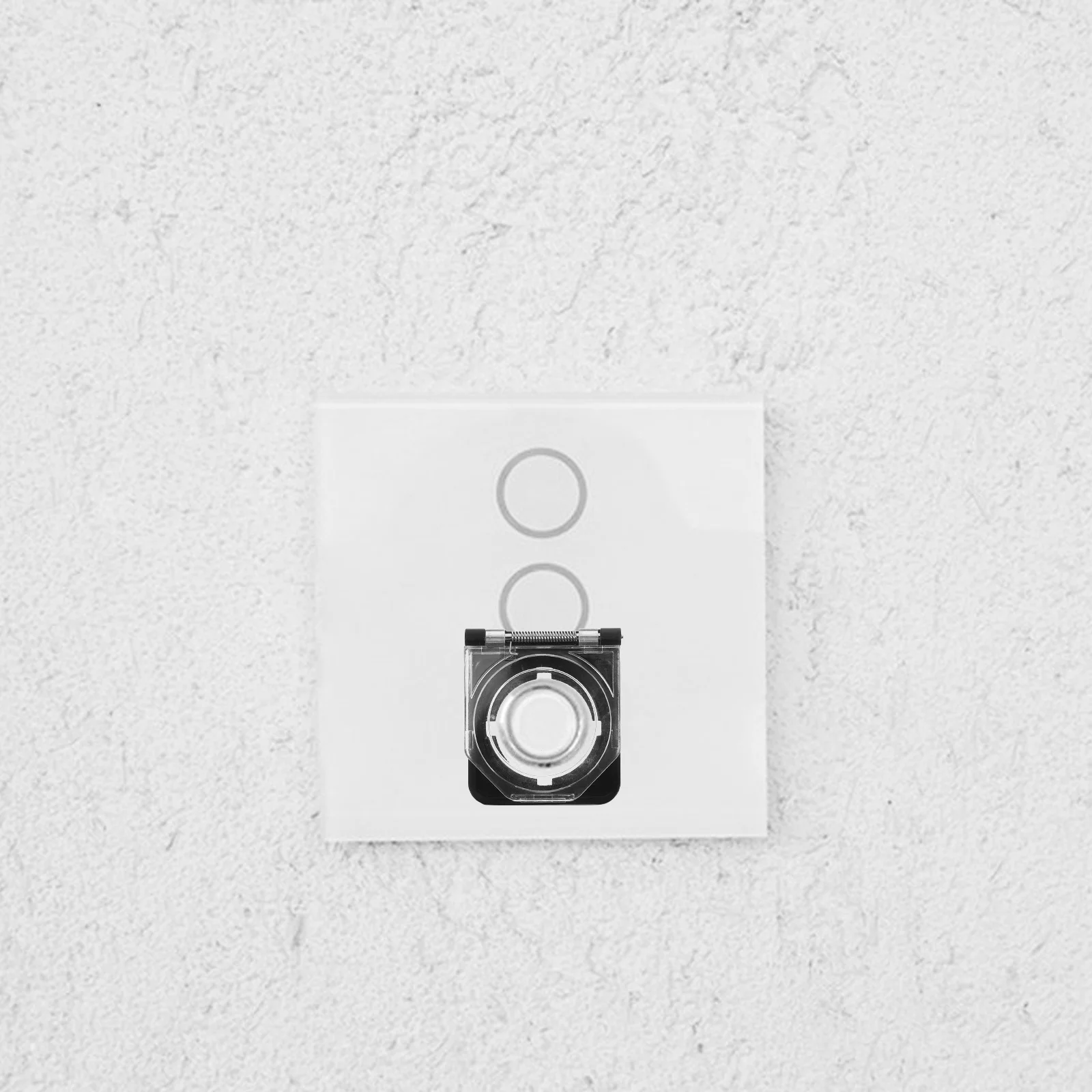 

Transparent Power Switch Protective Cover Spring Loaded Plastic Safety Button Cap for Industrial Emergency Stop Computer