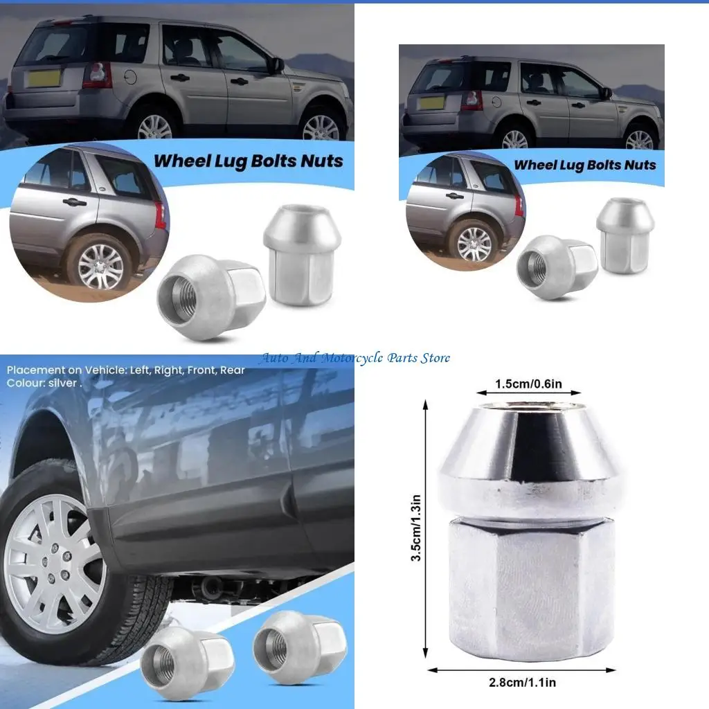 

P9FD Easy To Install Metal Wheel Lug LR001381, Rustresistant Finish, Pack of 5