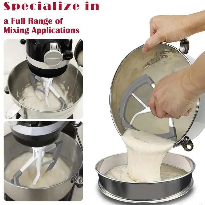 F92F Profesional Tilt-Head Stand Mixer Attachment Mixer Paddle untuk Mixer 6QT