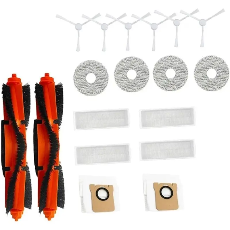

ABXH Accessories Spare Parts For Xiaomi For Mijia M30 Pro Replacement Roller Side Brush Hepa Filter Dust Bag Mop Cloth