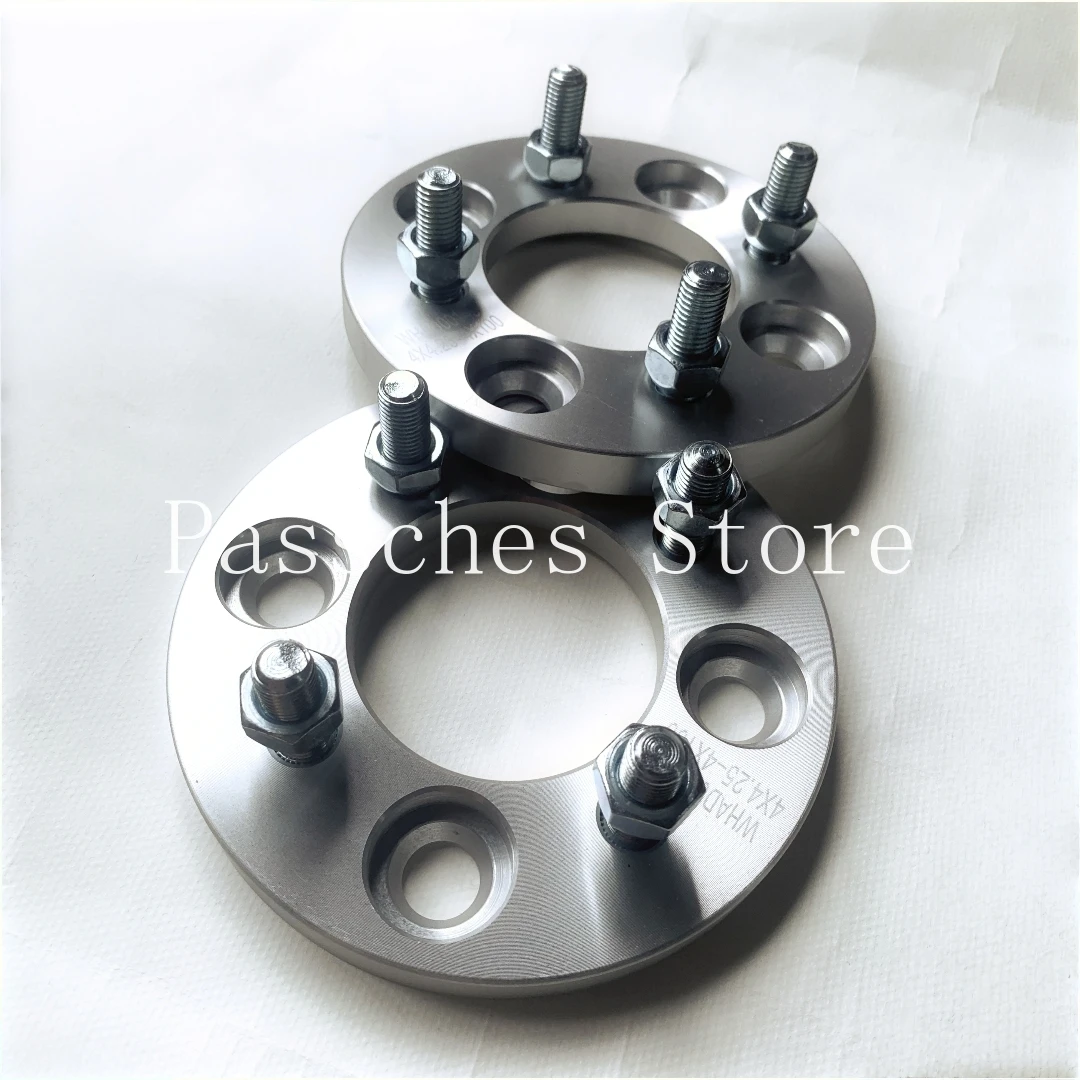 2pcs 20mm Convert Wheel Adapters PCD 4x100/4x114.3 to 4x108 CB 71mm Lug Studs M12x1.5