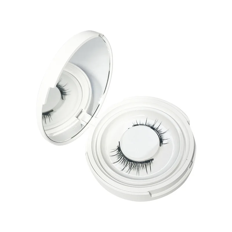 4pcs/1pair New 3 Magnetic False Eyelashes Easy To Wear Natural Soft Quantum Magnet Eye Makeup Tool With Applicater Glue Free