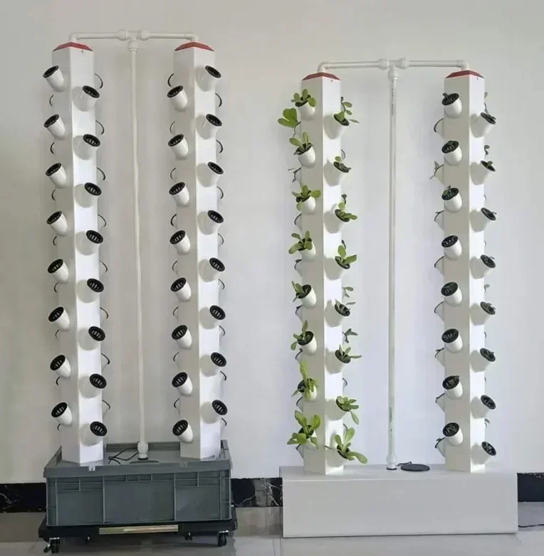 New Style Vertical Hydroponic Tower Hydroponic Growing System/soilless Cultivation Vegetable Equipment/vertical Aeroponics Tower